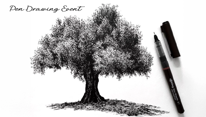 Pen Drawing Event In Rushden