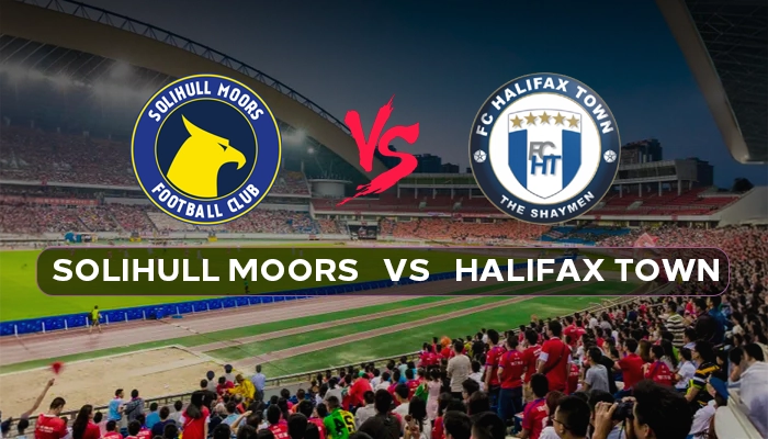 Solihull Moors VS Halifax Town