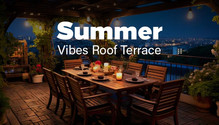 Summer Vibes - Roof Terrace crewe
