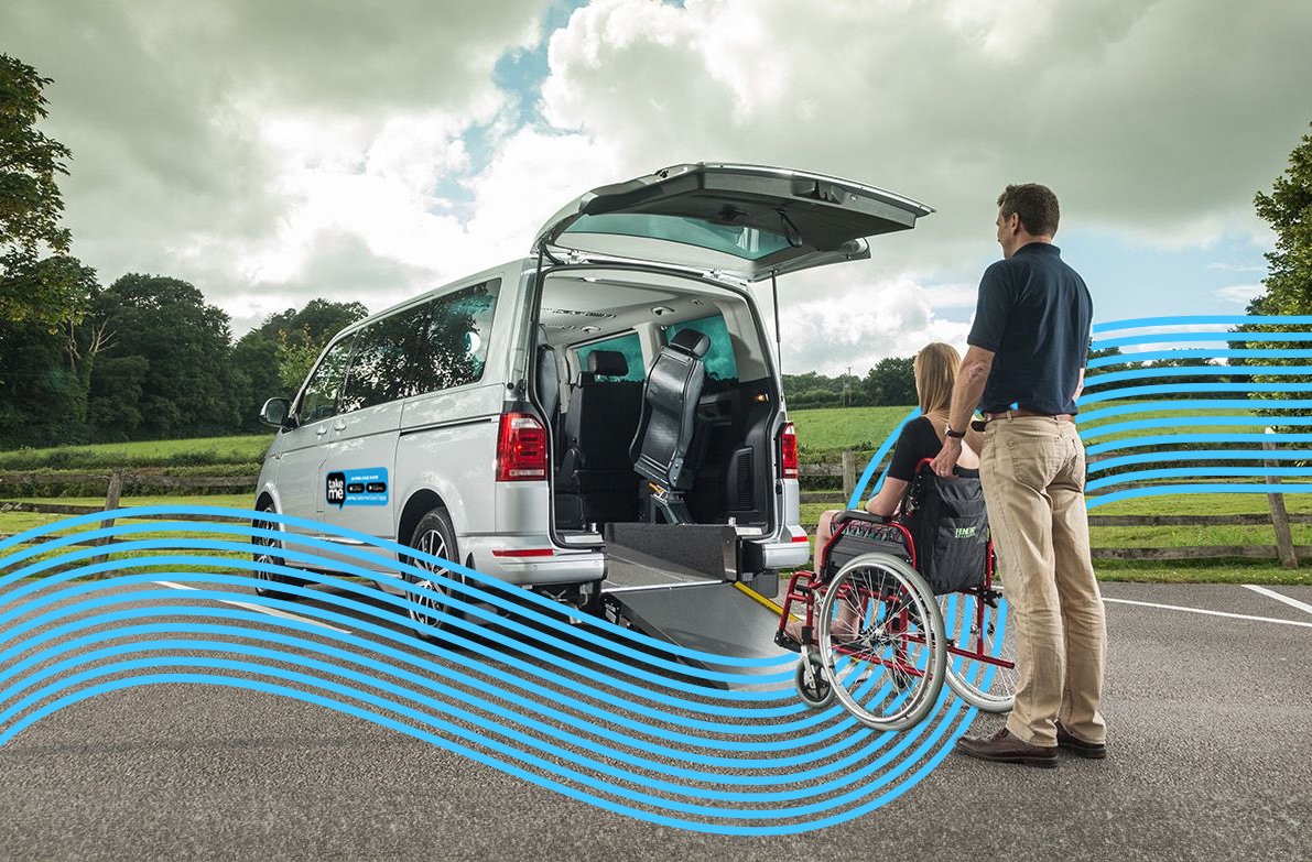 Wheelchair taxi