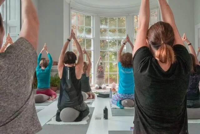 Retreat day at Yoga Bedale