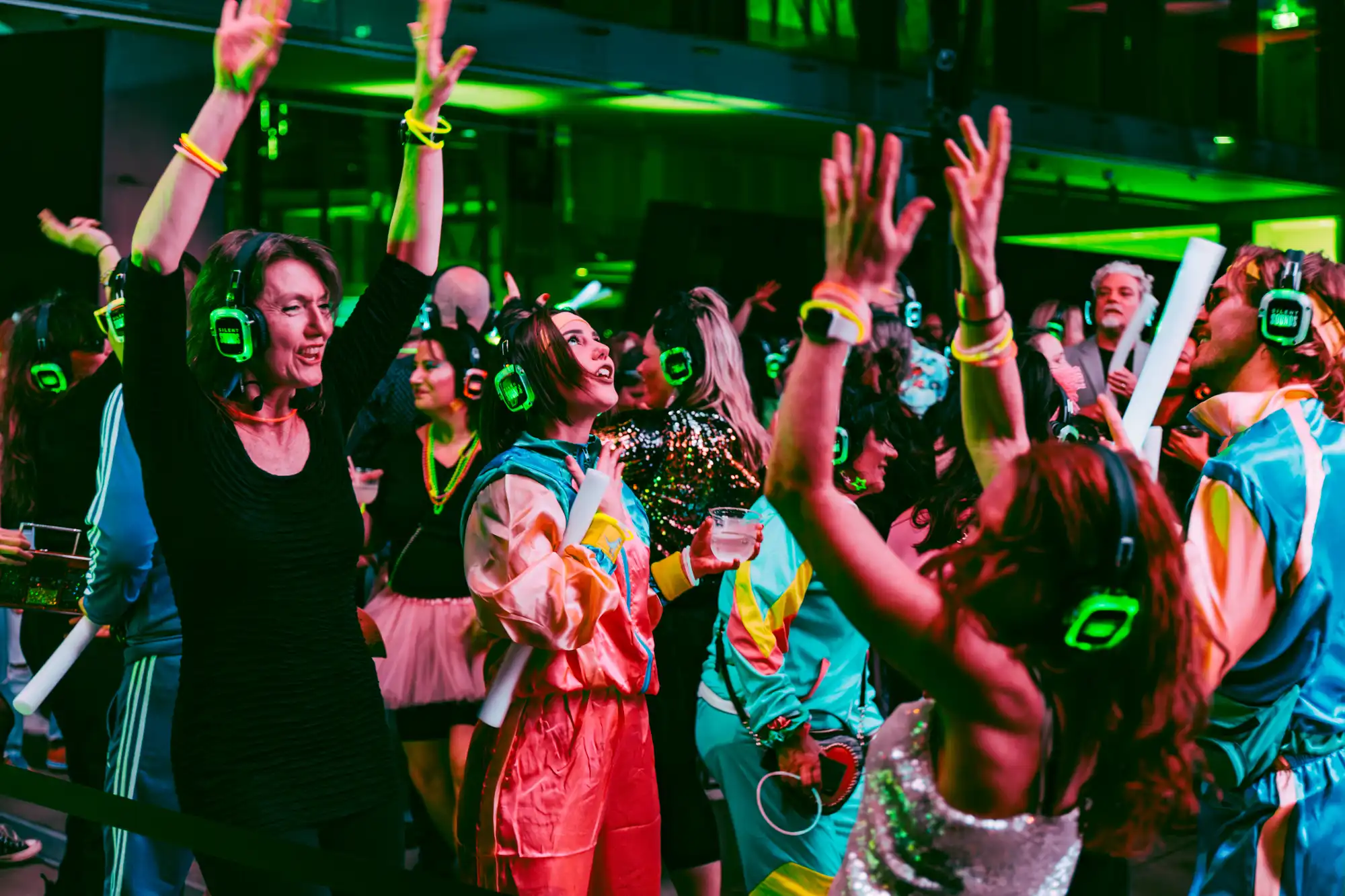 silent disco in Leicester