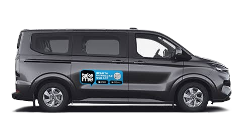8-Seater Minibus Taxi Cab for Group and Airport Travel